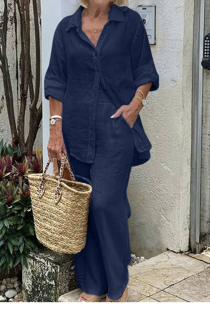 Artiselle | Emma - Shirt & Trousers Two-Piece Set