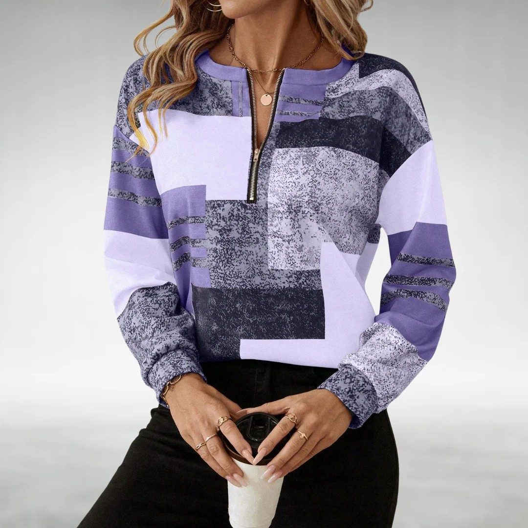 Artiselle | Vanny Elegant Half-Zip Jumper