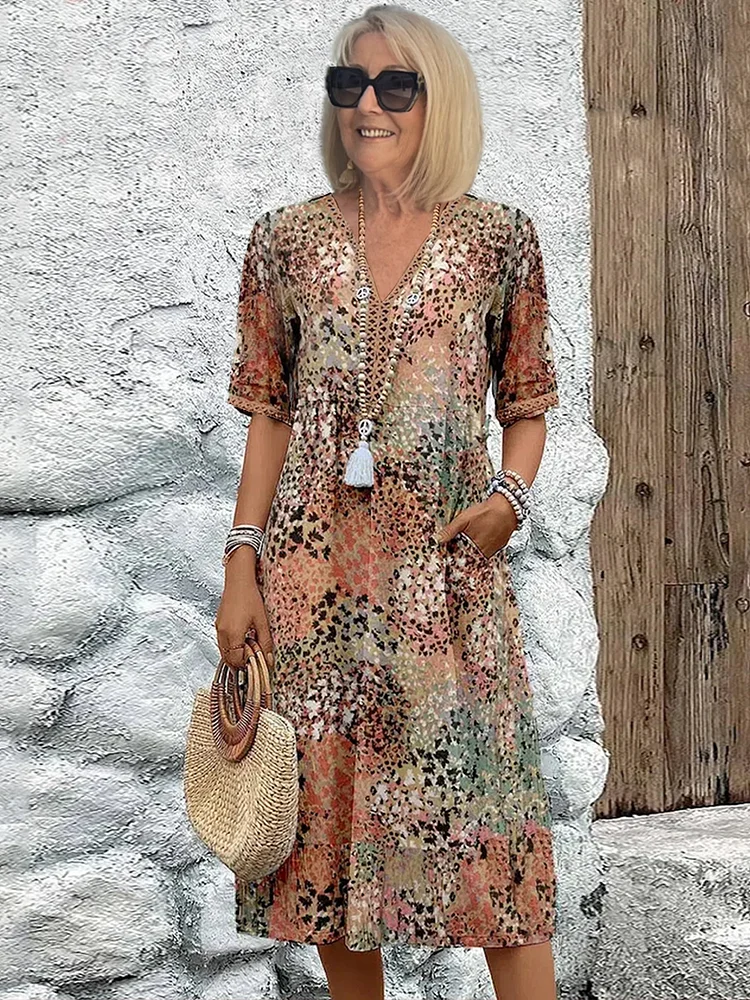 Artiselle | Cara - Vibrant Midi Dress