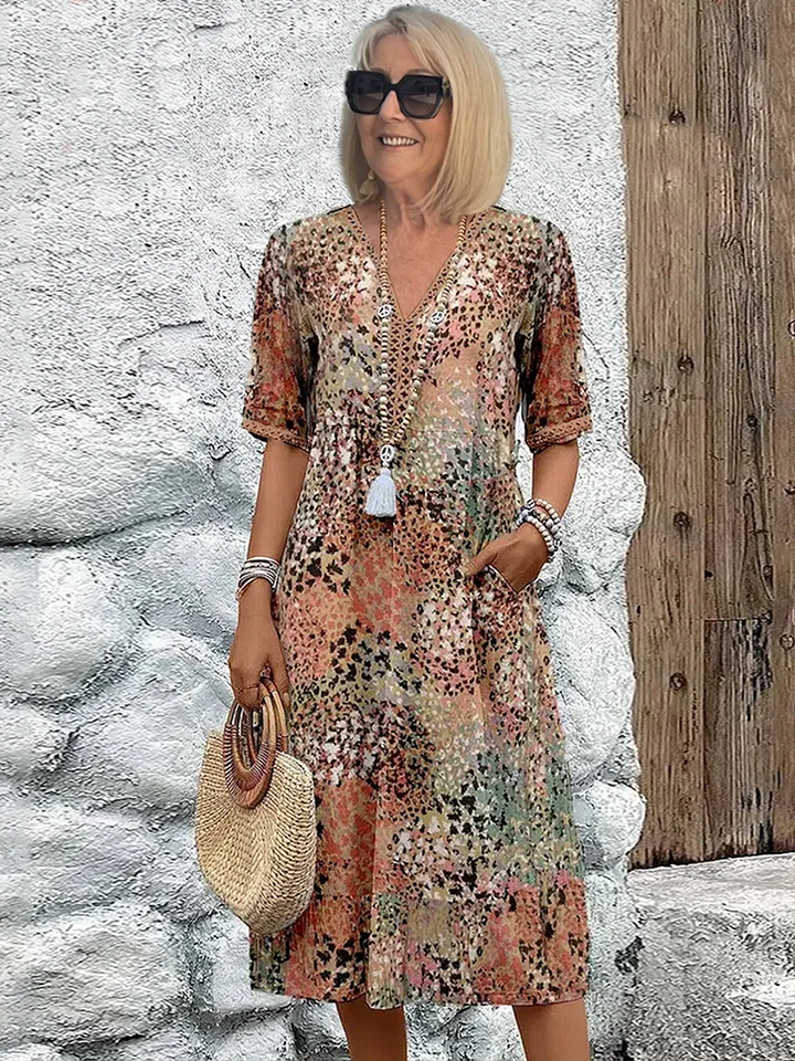 Artiselle | Cara - Vibrant Midi Dress