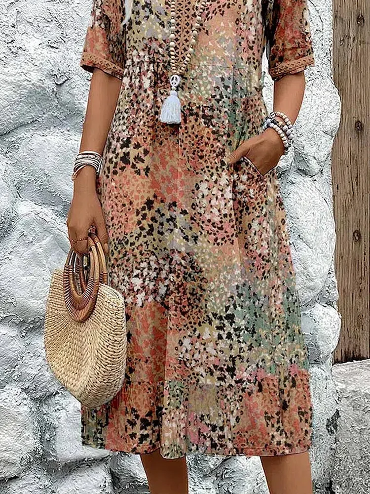 Artiselle | Cara - Vibrant Midi Dress