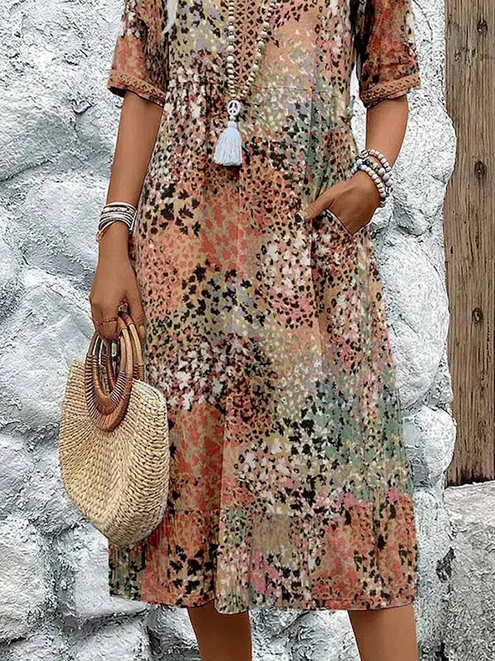 Artiselle | Cara - Vibrant Midi Dress