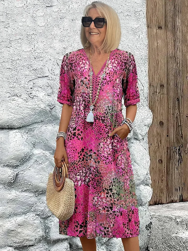 Artiselle | Cara - Vibrant Midi Dress