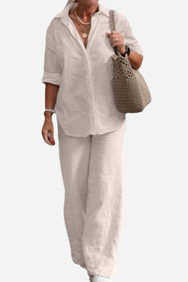 Artiselle | Emma - Shirt & Trousers Two-Piece Set