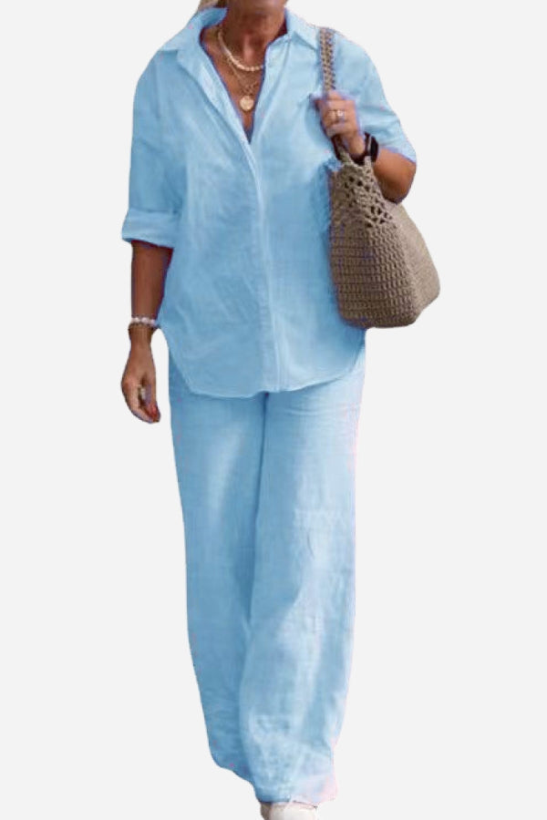 Artiselle | Emma - Shirt & Trousers Two-Piece Set