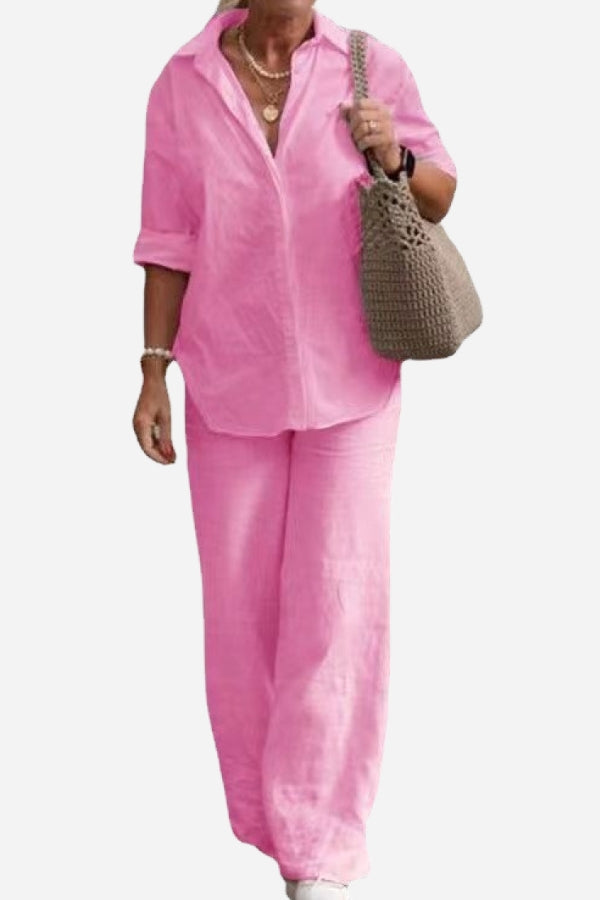 Artiselle | Emma - Shirt & Trousers Two-Piece Set