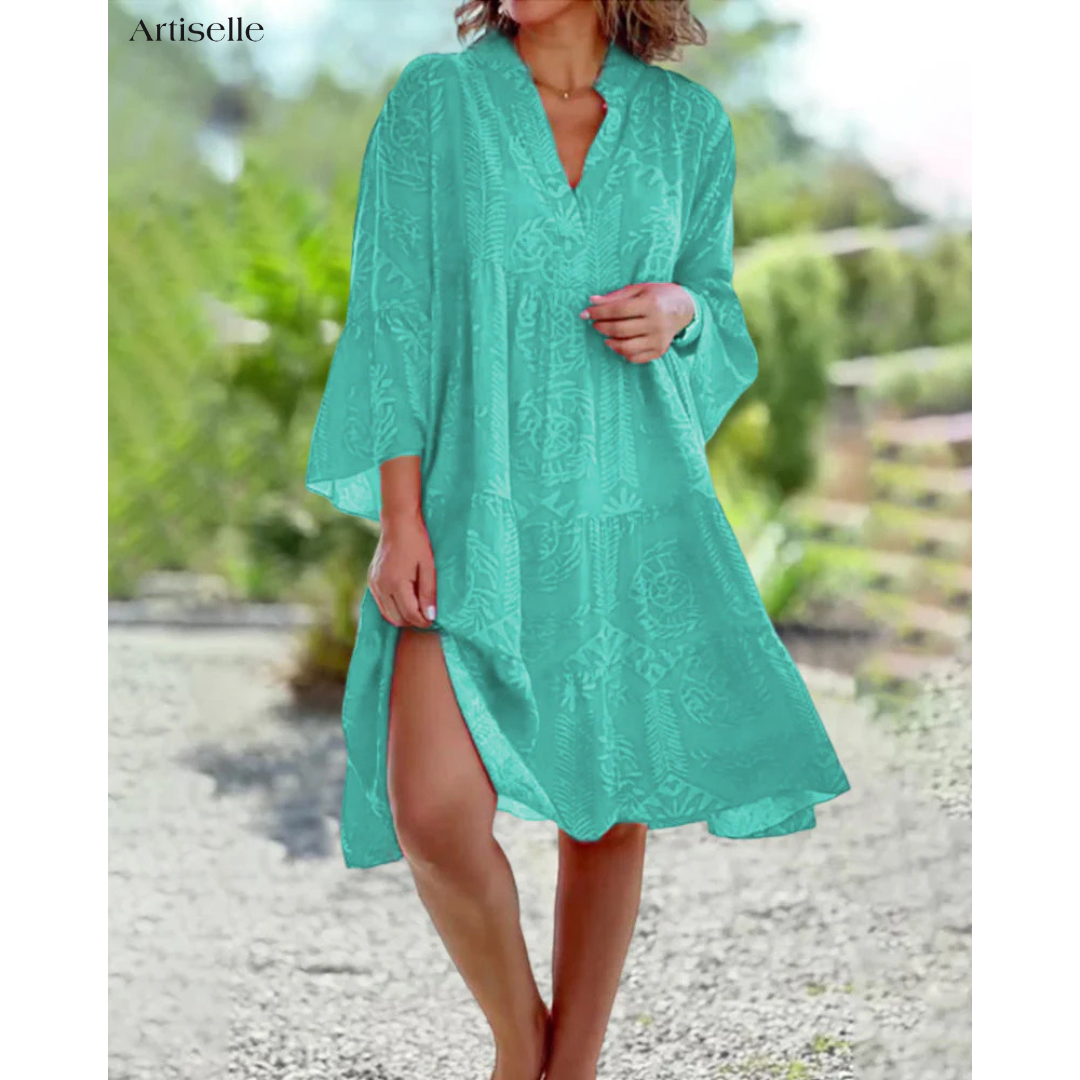 Artiselle | Willow - Boho 3/4 Sleeve Dress