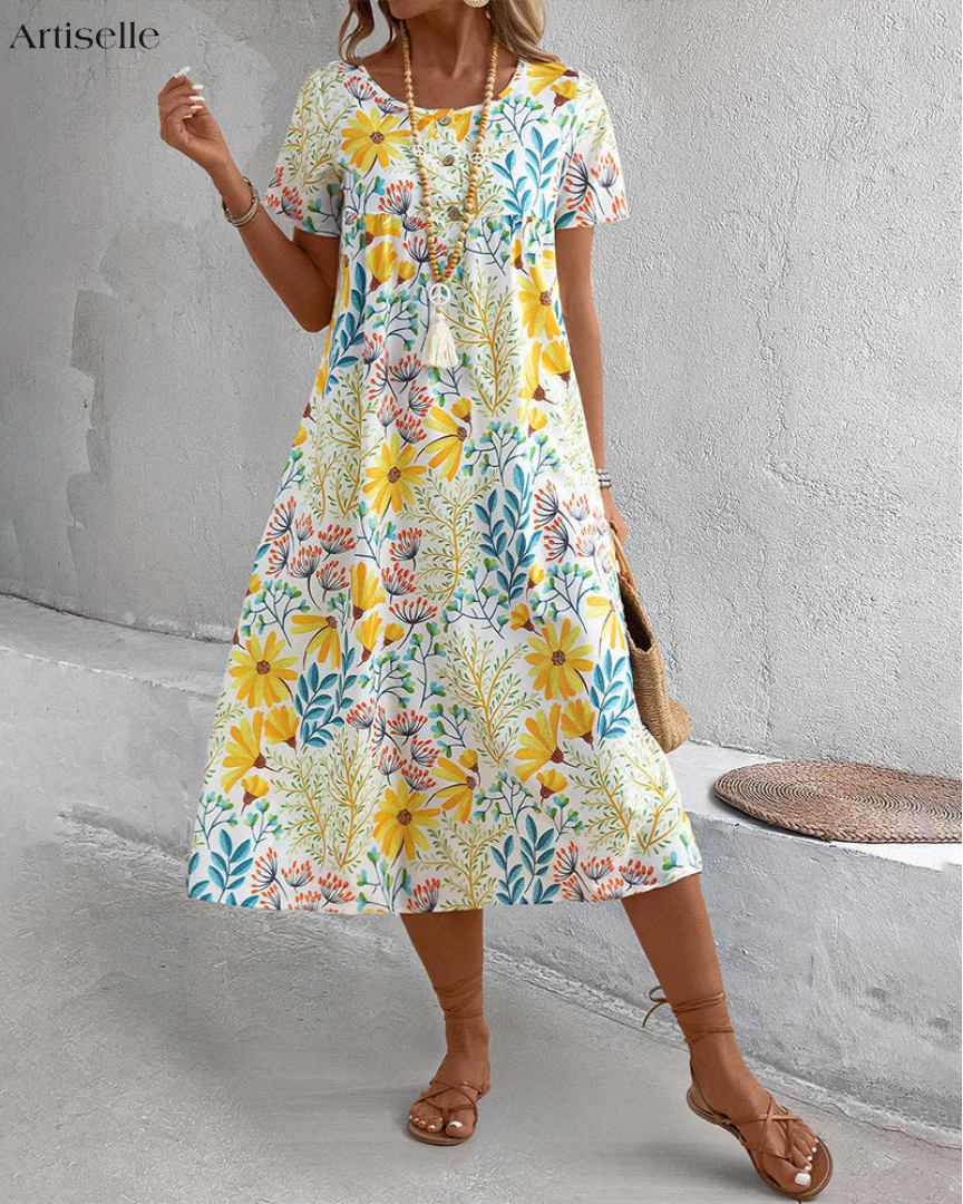 Artiselle | Daisy - Spring Blossom Dress