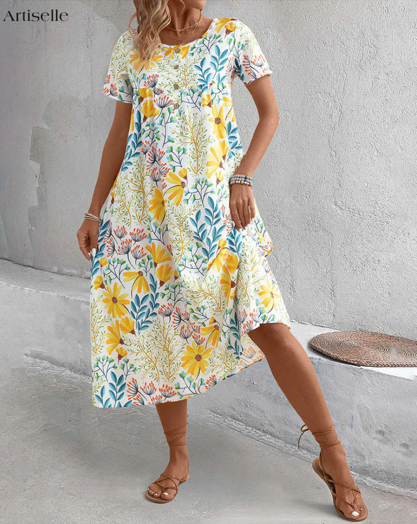 Artiselle | Daisy - Spring Blossom Dress