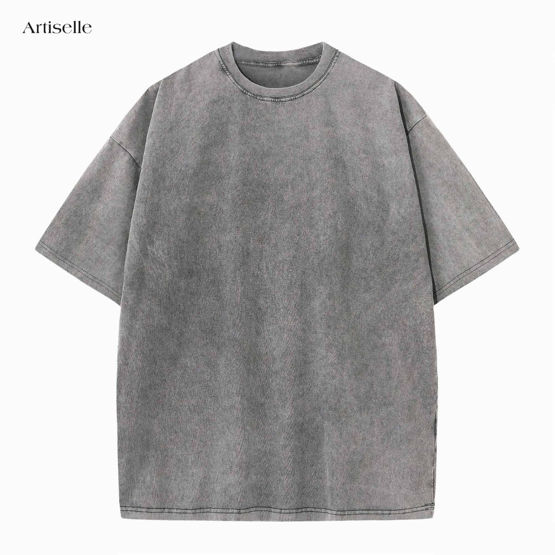 Artiselle | Louie - 5-Pack: Heavily Washed Relaxed Fit Tees