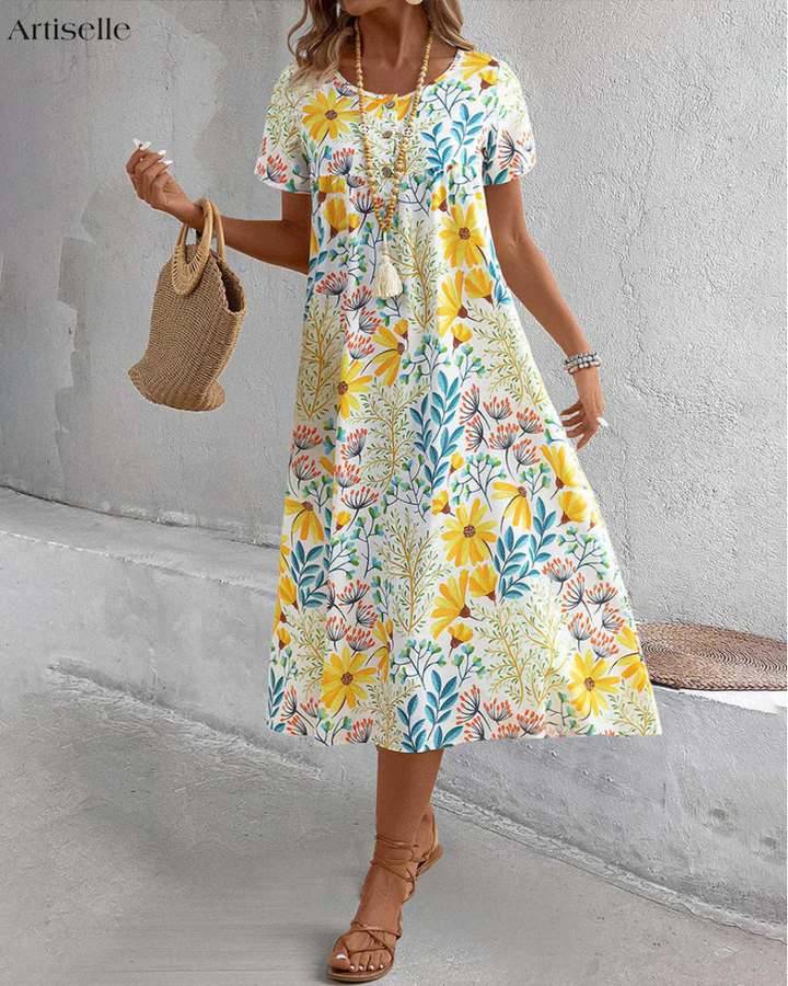 Artiselle | Daisy - Spring Blossom Dress