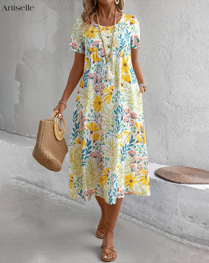 Artiselle | Daisy - Spring Blossom Dress