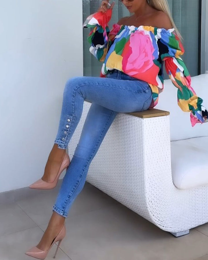 Artiselle | Ariella - Tropic One-Shoulder Top